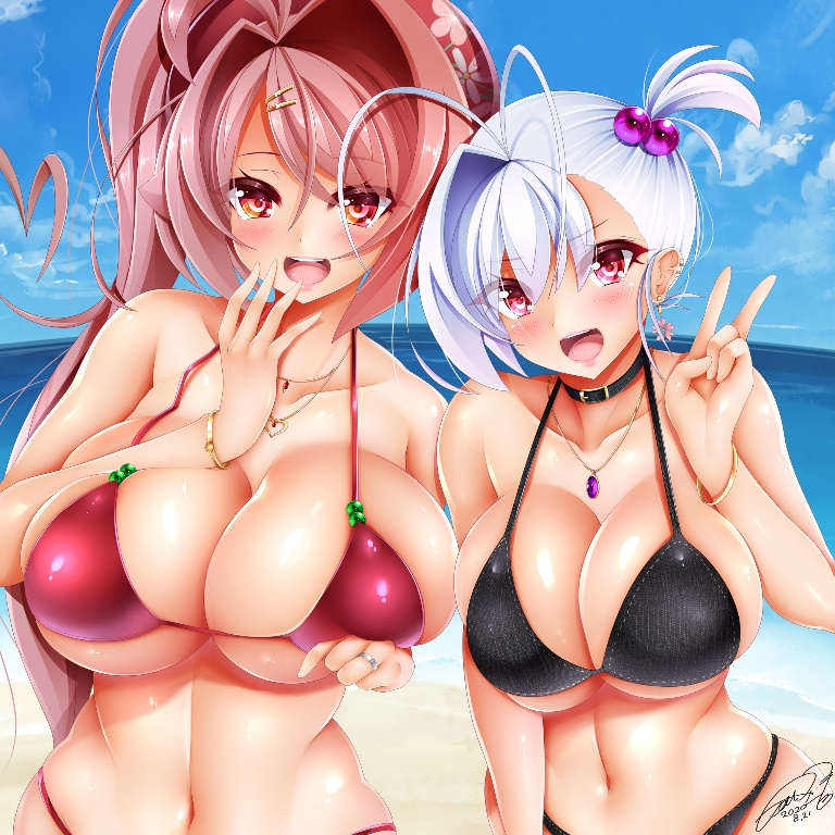 Result /files/03172_2girls_bangs_beach_beads_bikini.png