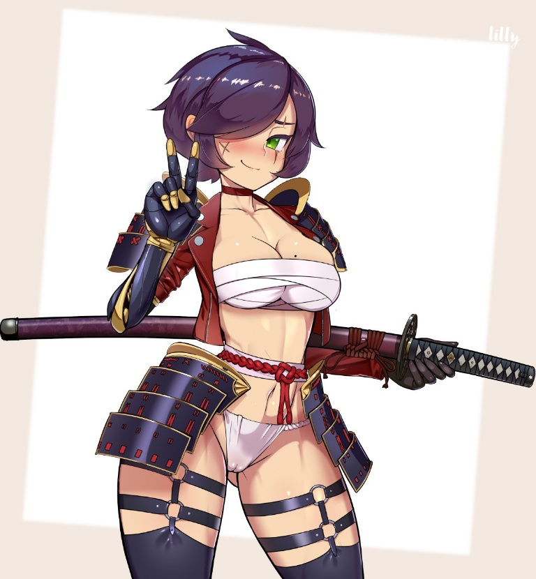 Result /files/00980_1girl_armor_bangs_black_thighhighs_border.png