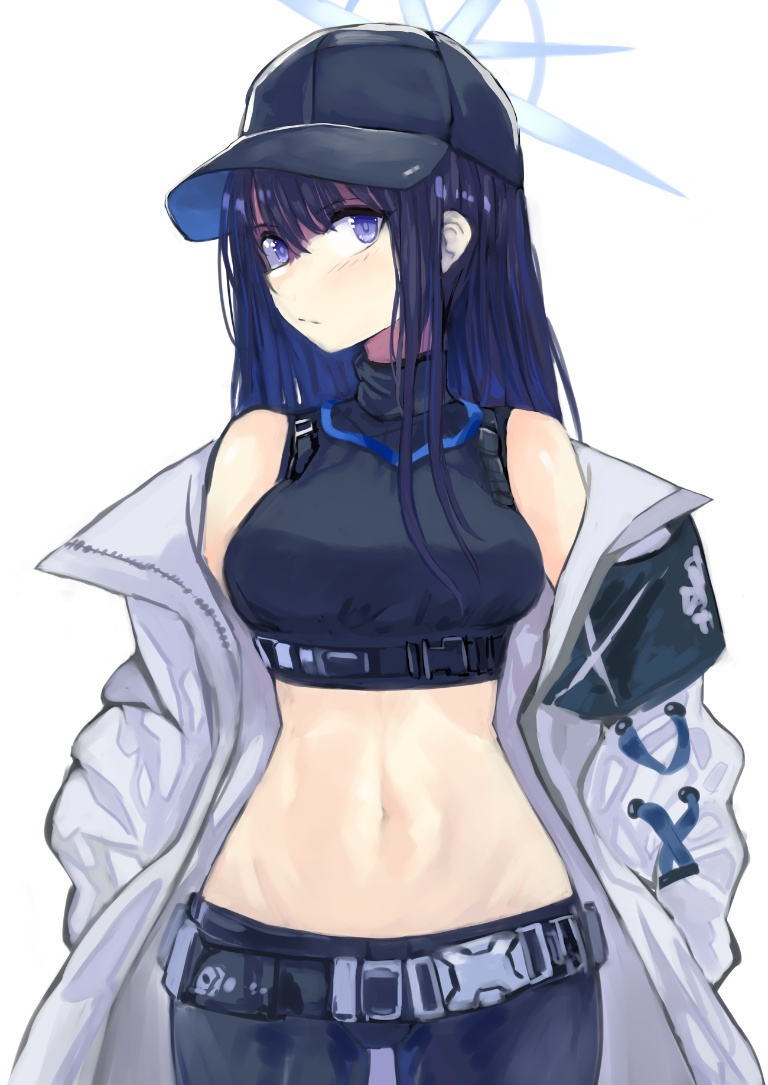 Result /files/03738_1girl_bare_shoulders_baseball_cap_belt_black_headwear.png