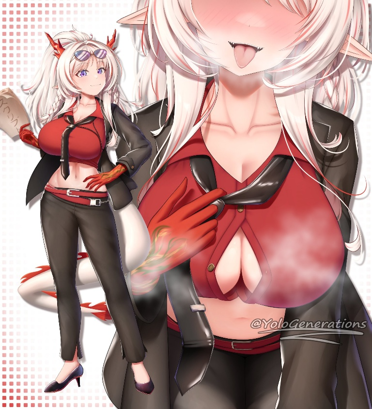 Result /files/17662_1girl_alternate_breast_size_arknights_belt_breasts.png