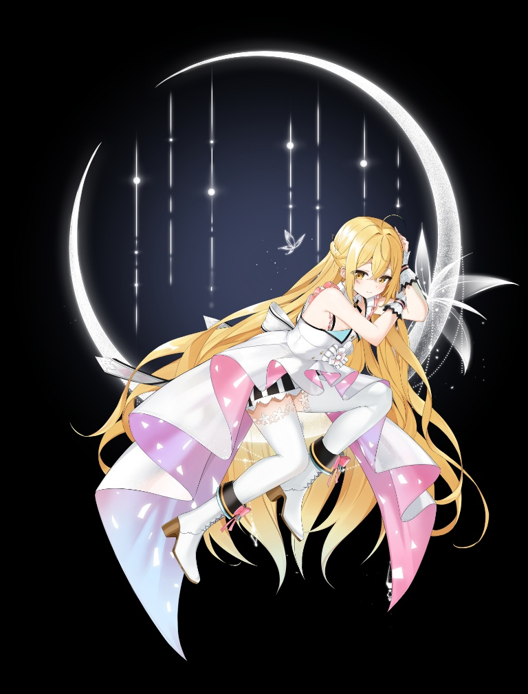 Result /files/01594_1girl_ahoge_back_bow_black_background_blonde_hair.png