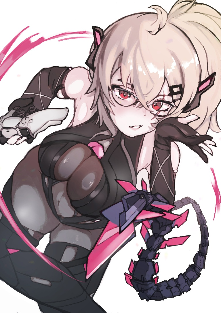 Result /files/17356_1girl_bangs_black_gloves_breasts_cleavage.png