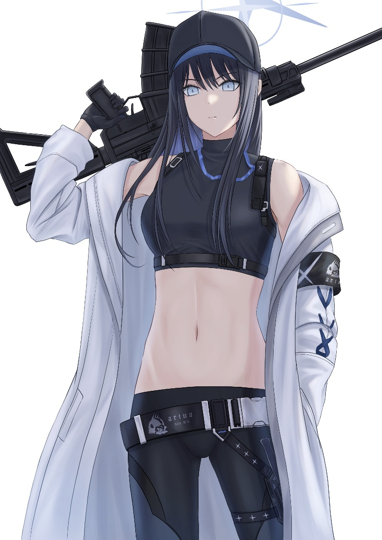 Result /files/20501_1girl_armband_assault_rifle_bangs_bare_shoulders.png