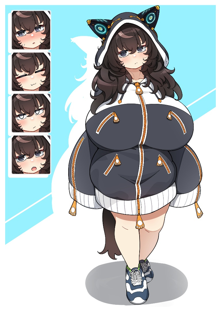 Result /files/18446_1girl_black_hoodie_blush_breasts_brown_hair.png