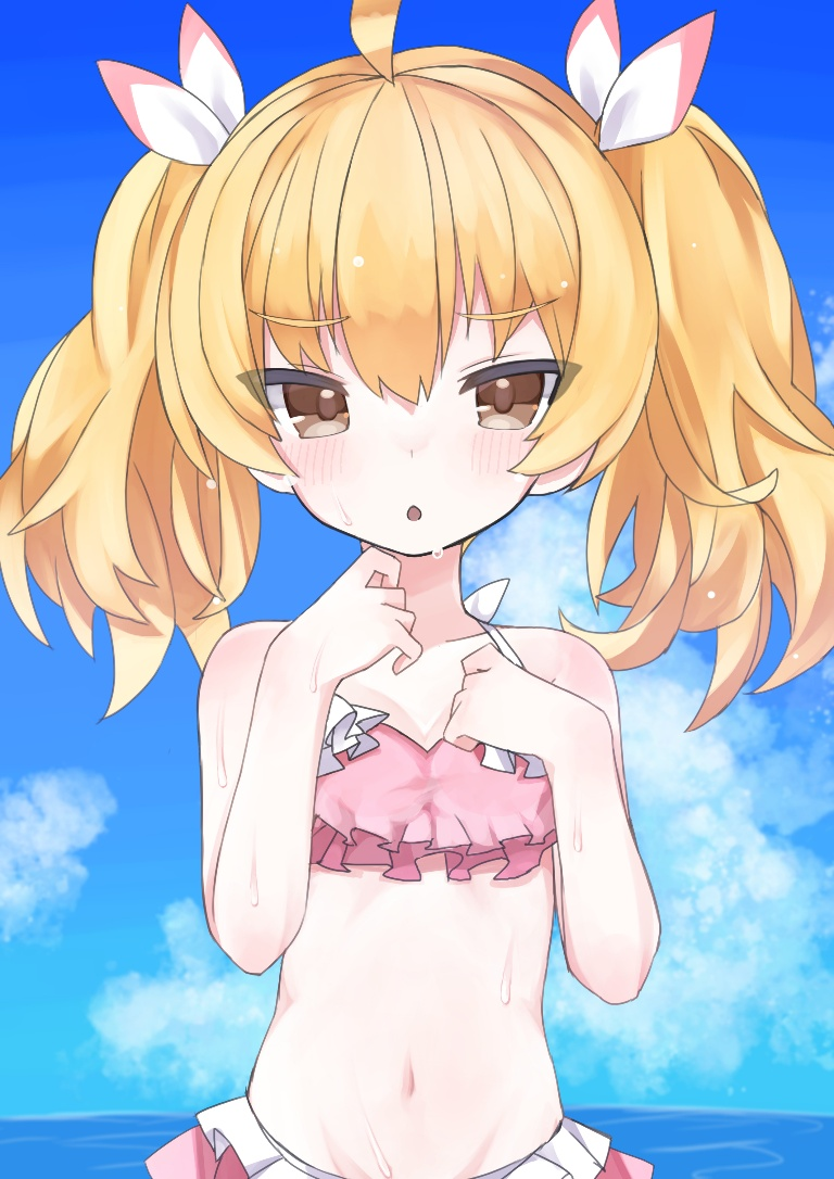 Result /files/11879_1girl_ahoge_bangs_bare_shoulders_bikini.png