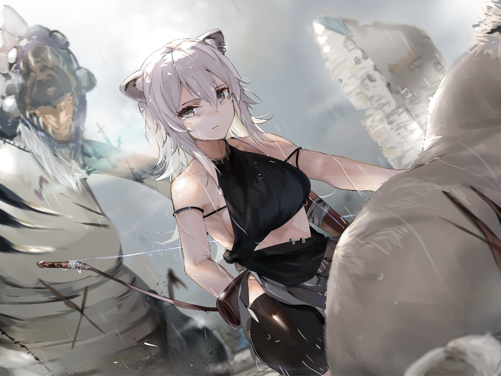 Result /files/13816_1girl_animal_ears_bow_(weapon)_breasts_closed_mouth.png