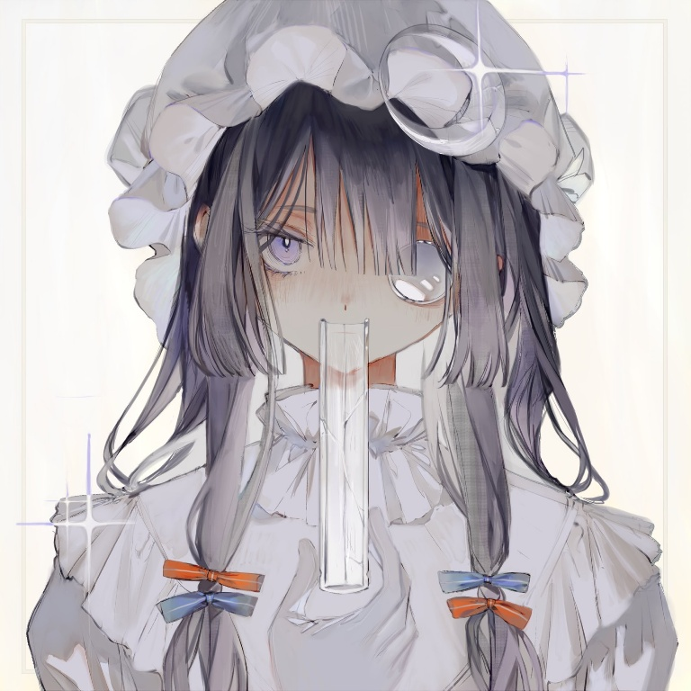 Result /files/20030_1girl_closed_mouth_crescent_crescent_hat_ornament_frills.png