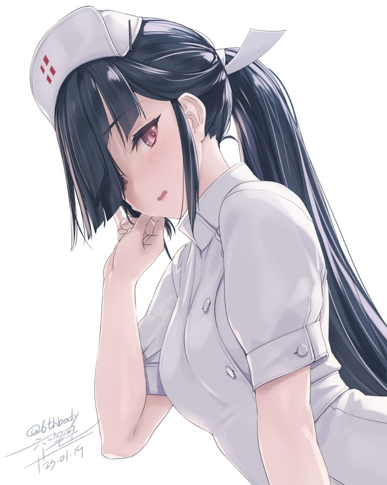 Result /files/17761_1girl_alternate_costume_black_hair_breasts_buttons.png