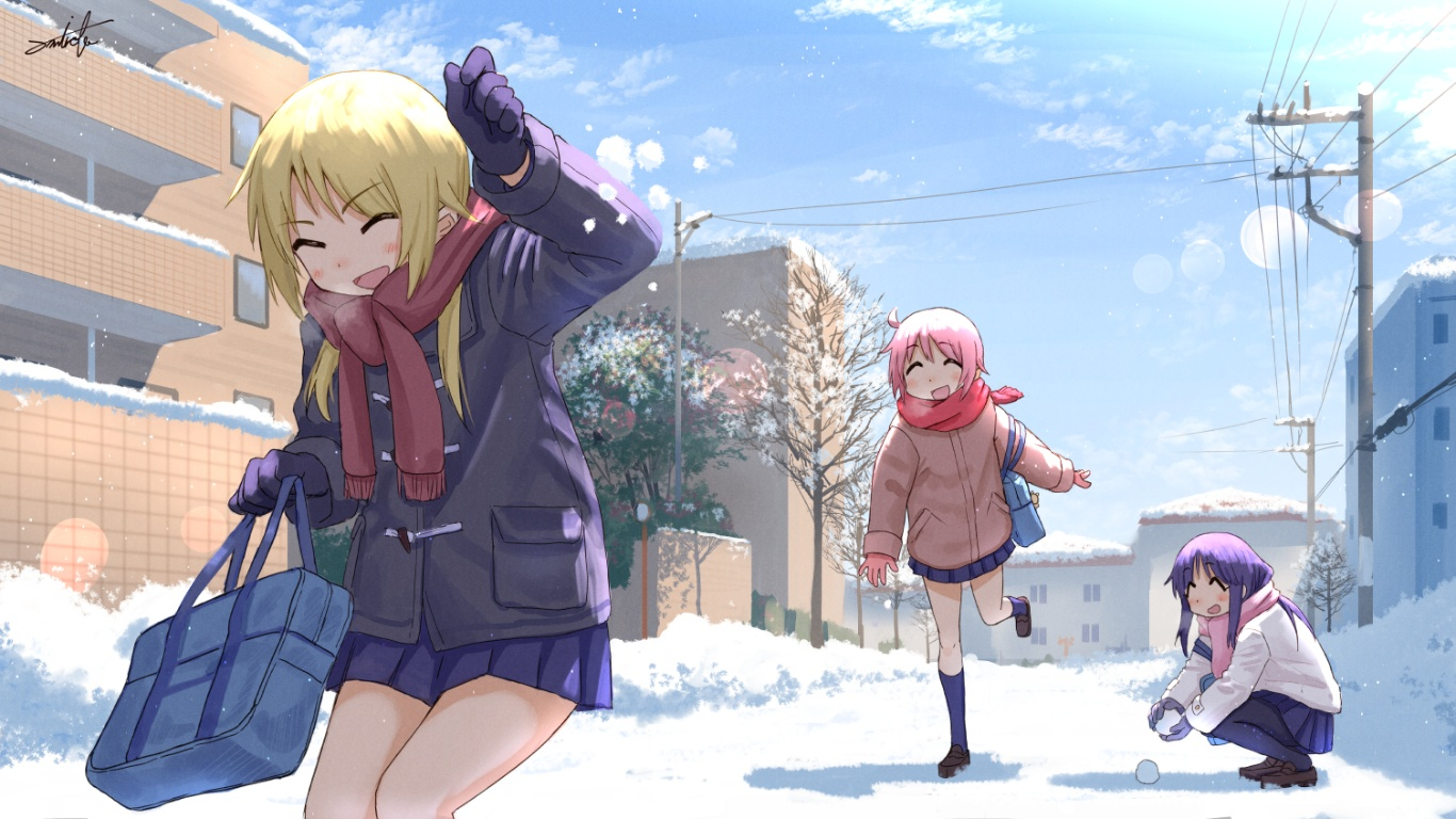 Result /files/04175_3girls_blonde_hair_blue_gloves_blue_skirt_blue_sky.png