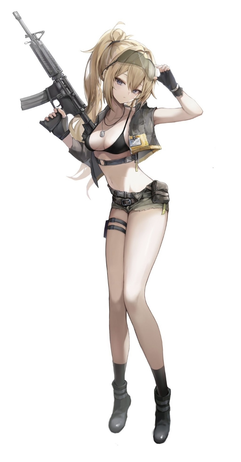 Result /files/15701_1girl_arm_up_assault_rifle_bangs_bare_legs.png