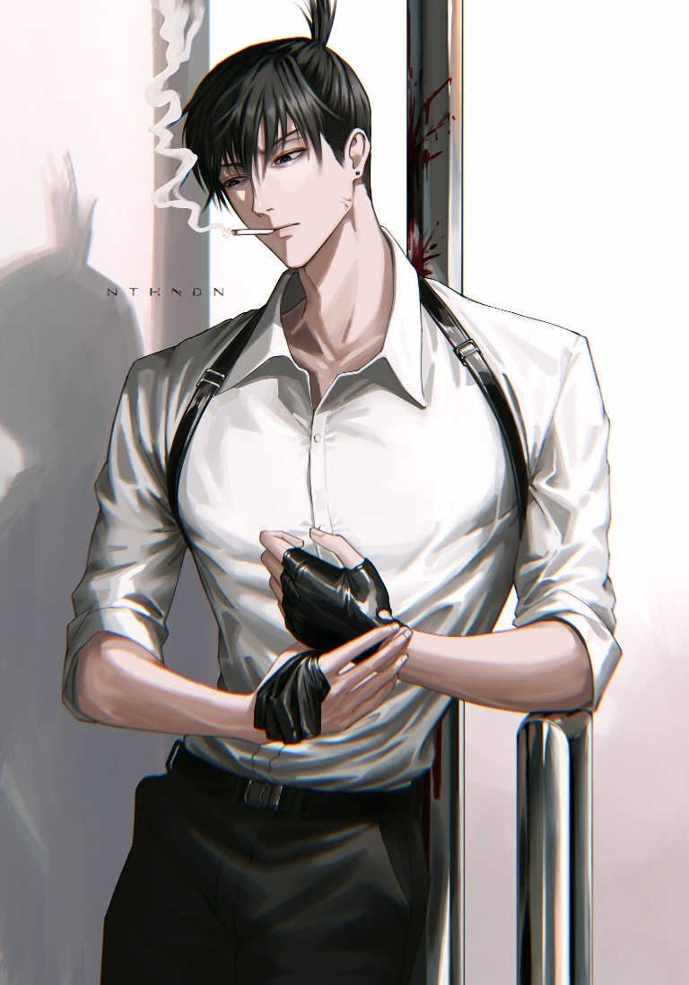 Result /files/19557_1boy_black_gloves_black_hair_black_pants_blood.png