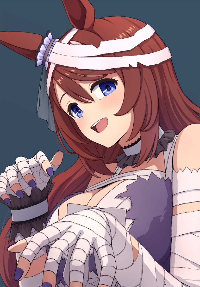 Result /files/19191_1girl_animal_ears_bandages_bare_shoulders_blue_background.png