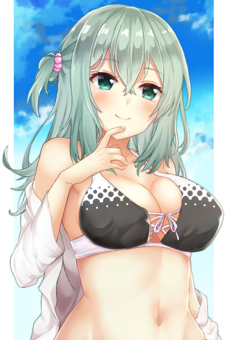 Result /files/14899_1girl_aqua_hair_bangs_bare_shoulders_bikini.png