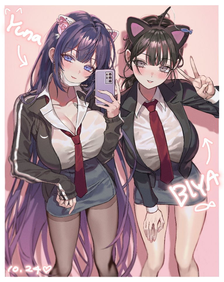 Result /files/19205_2girls_animal_ears_black_jacket_blue_eyes_blue_skirt.png