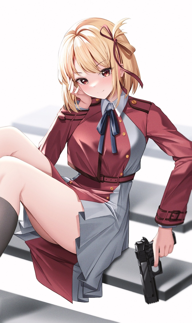 Result /files/02043_1girl_belt_black_socks_blonde_hair_blue_ribbon.png