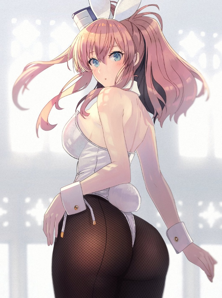 Result /files/20480_1girl_animal_ears_ass_black_pantyhose_bow.png