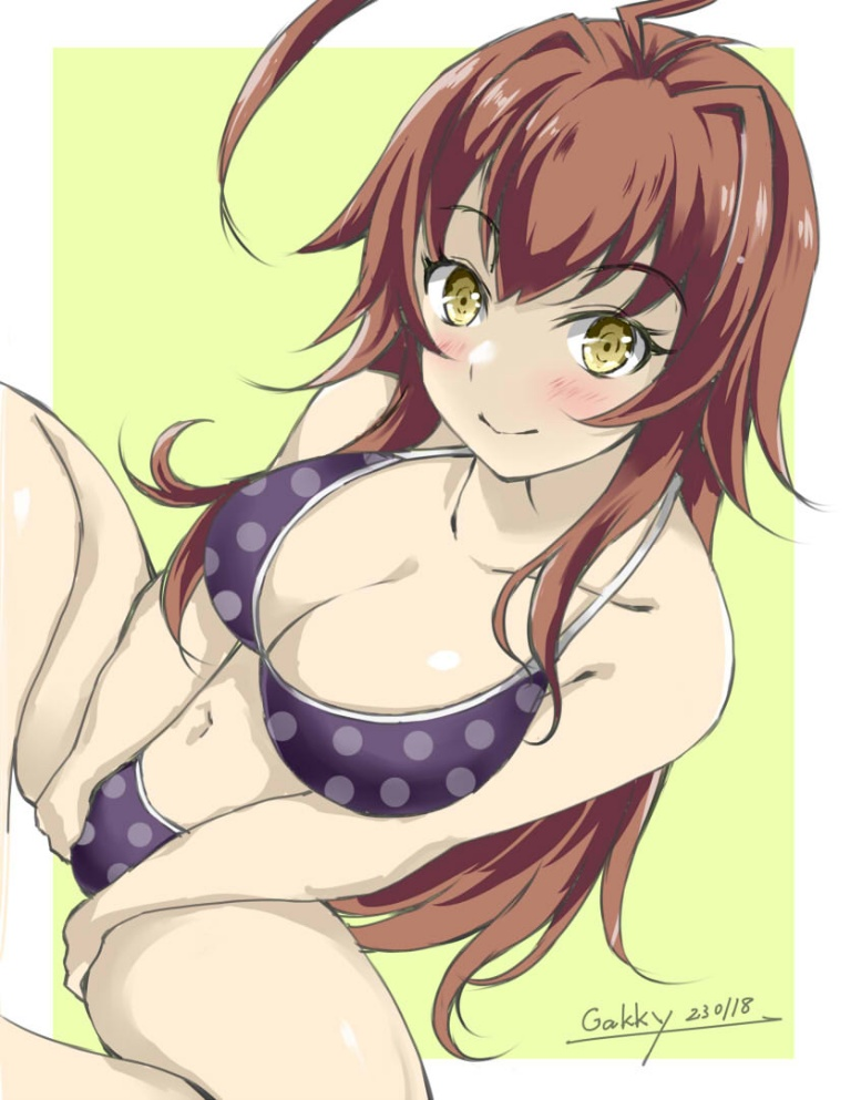 Result /files/20368_1girl_ahoge_bikini_breasts_brown_eyes.png