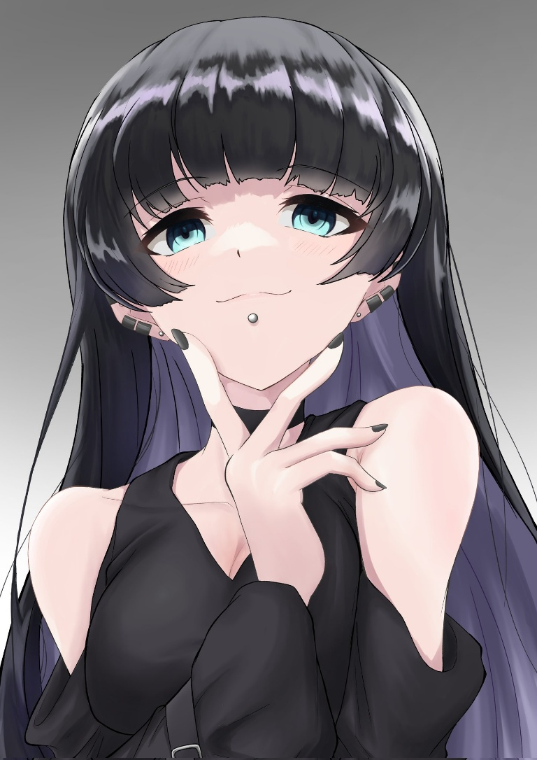 Result /files/12170_1girl__3_aqua_eyes_bare_shoulders_black_choker.png