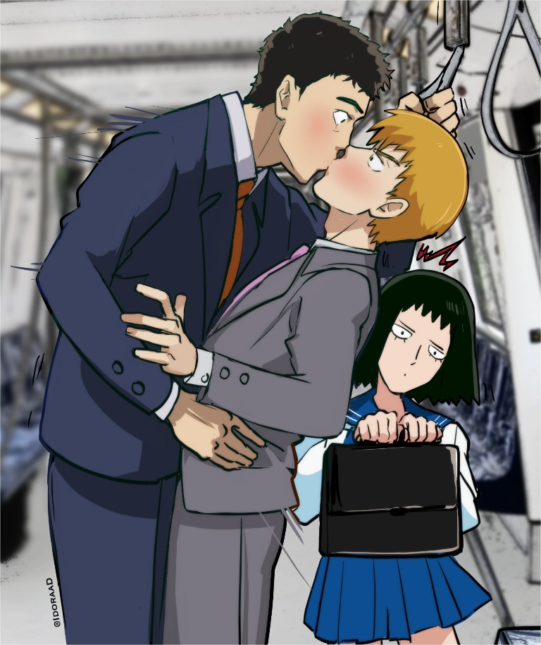 Result /files/12374_1girl_2boys_accidental_kiss_bag_black_hair.png