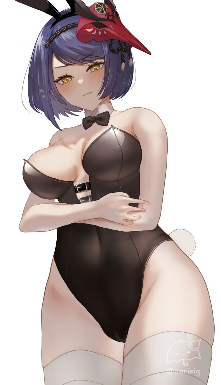 Result /files/02299_1girl_alternate_costume_animal_ears_arms_under_breasts_bangs.png