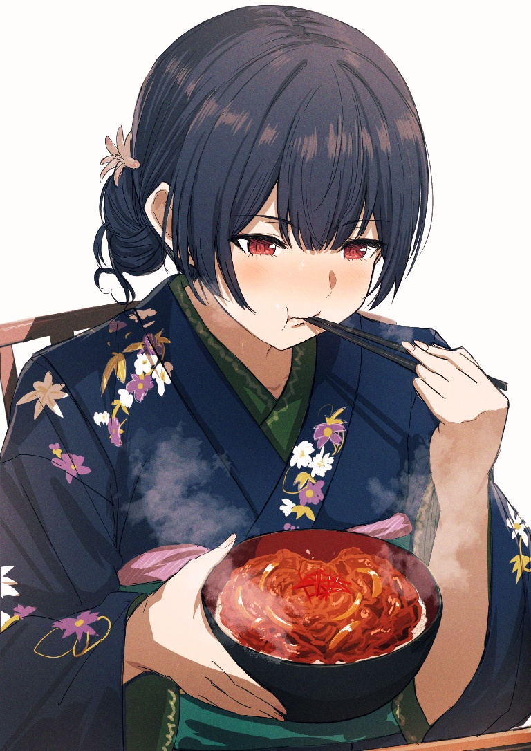 Result /files/04317_1girl_black_hair_blue_kimono_blush_bowl.png