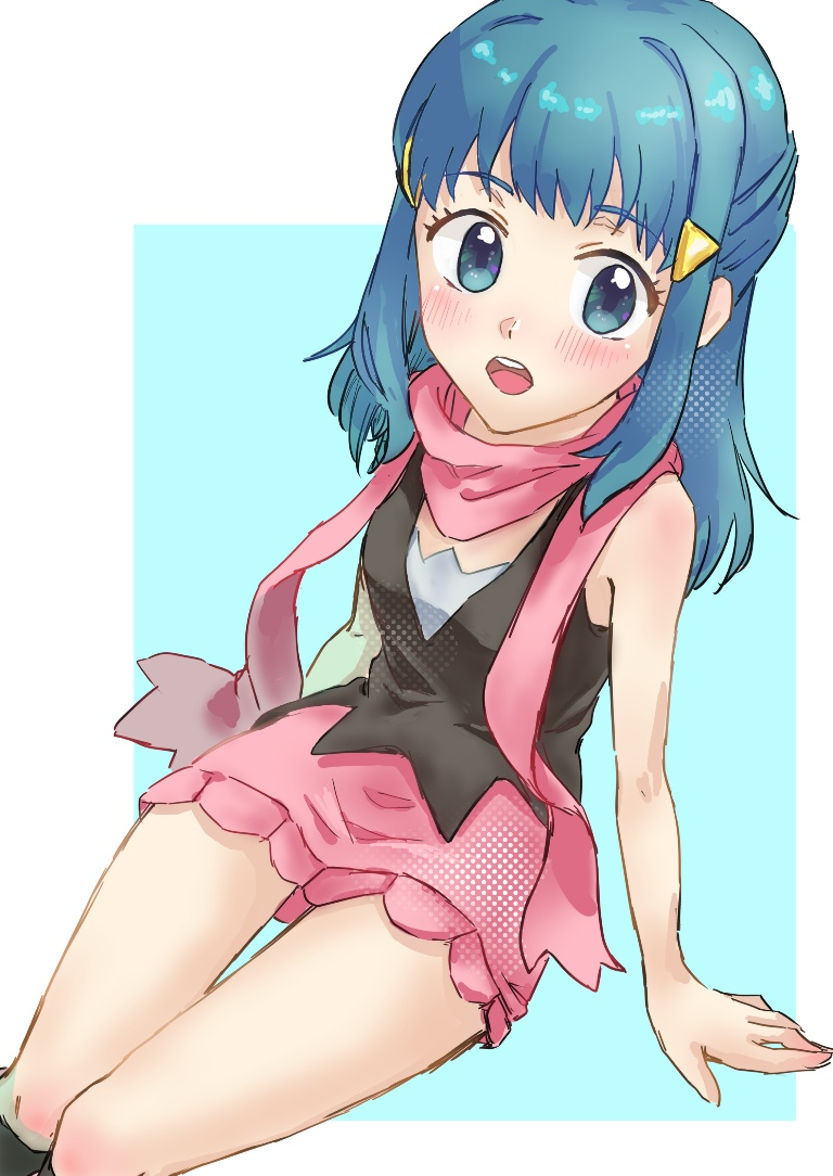 Result /files/02379_1girl_arm_support_bangs_bare_arms_blush.png