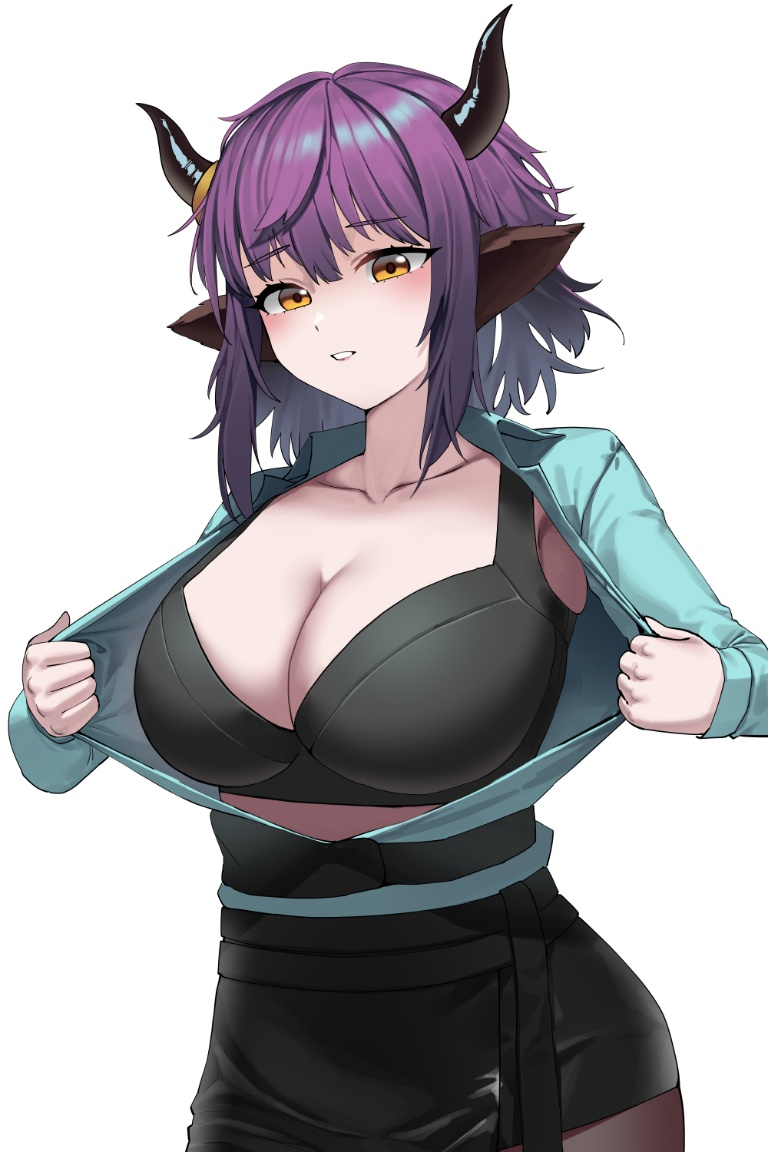 Result /files/10947_1girl_animal_ears_aqua_shirt_arknights_black_bra.png