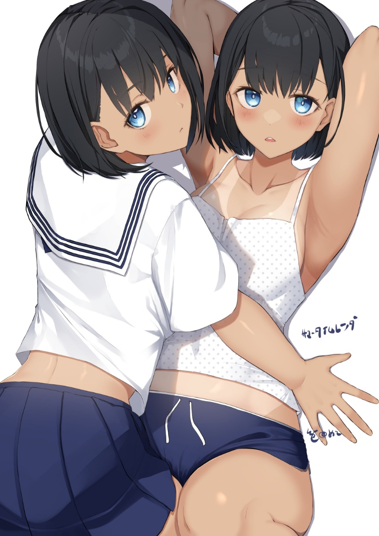 Result /files/02846_2girls_armpits_arms_up_blue_eyes_blush.png