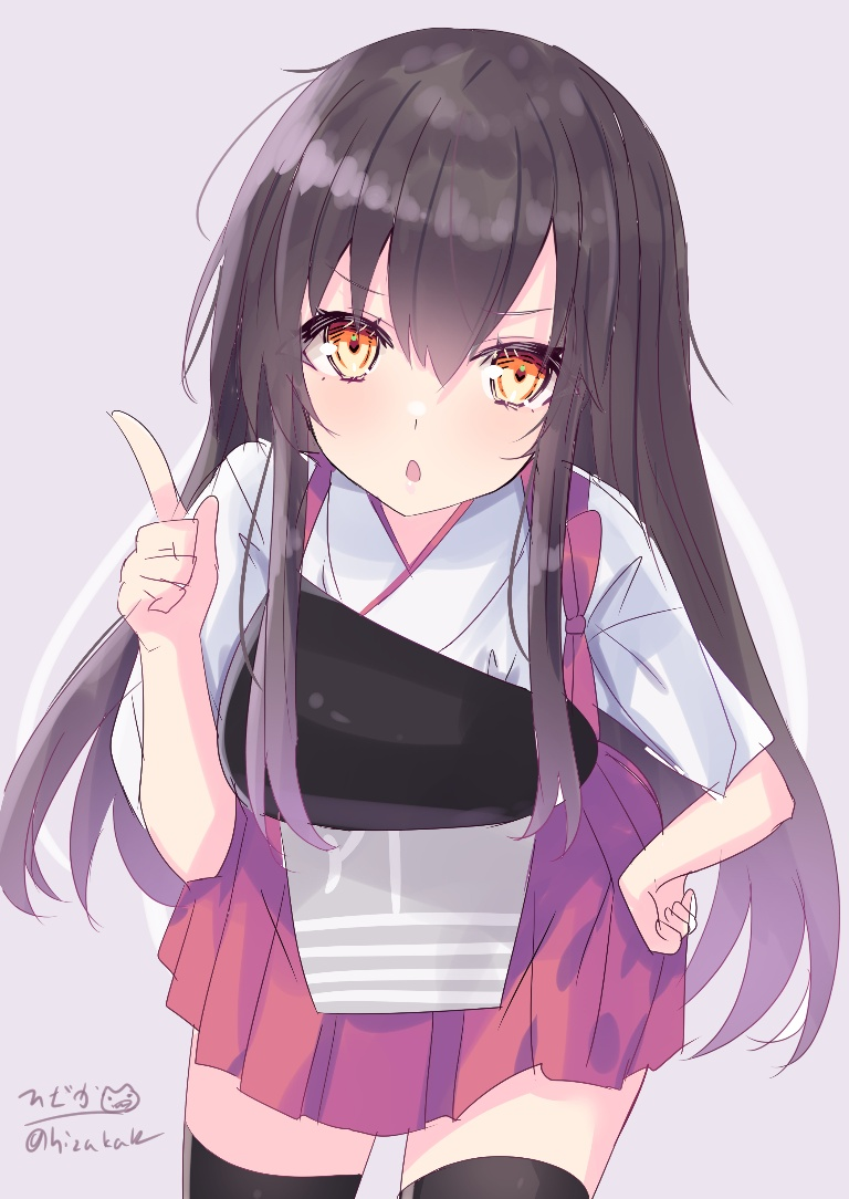 Result /files/02231_1girl_akagi_(kancolle)_black_thighhighs_brown_eyes_brown_hair.png