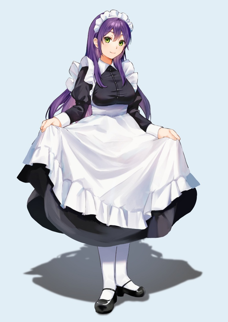 Result /files/10529_1girl_alternate_costume_apron_bangs_black_dress.png