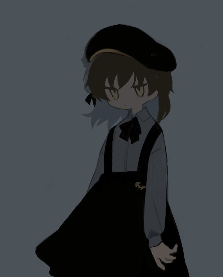 Result /files/04747_1girl_arms_at_sides_bangs_beret_black_headwear.png