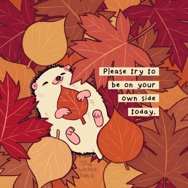 Result /files/15525_animal_animal_focus_autumn_leaves_closed_eyes_english_text.png