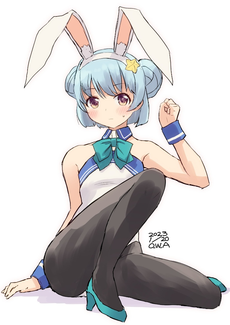 Result /files/16021_1girl_adapted_costume_animal_ears_black_pantyhose_blue_footwear.png