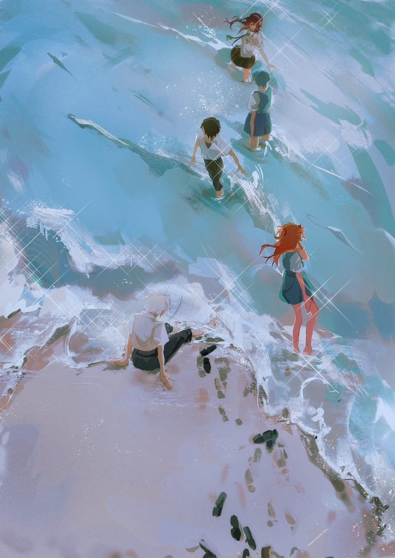 Result /files/12731_2boys_3girls_ayanami_rei_barefoot_blue_hair.png