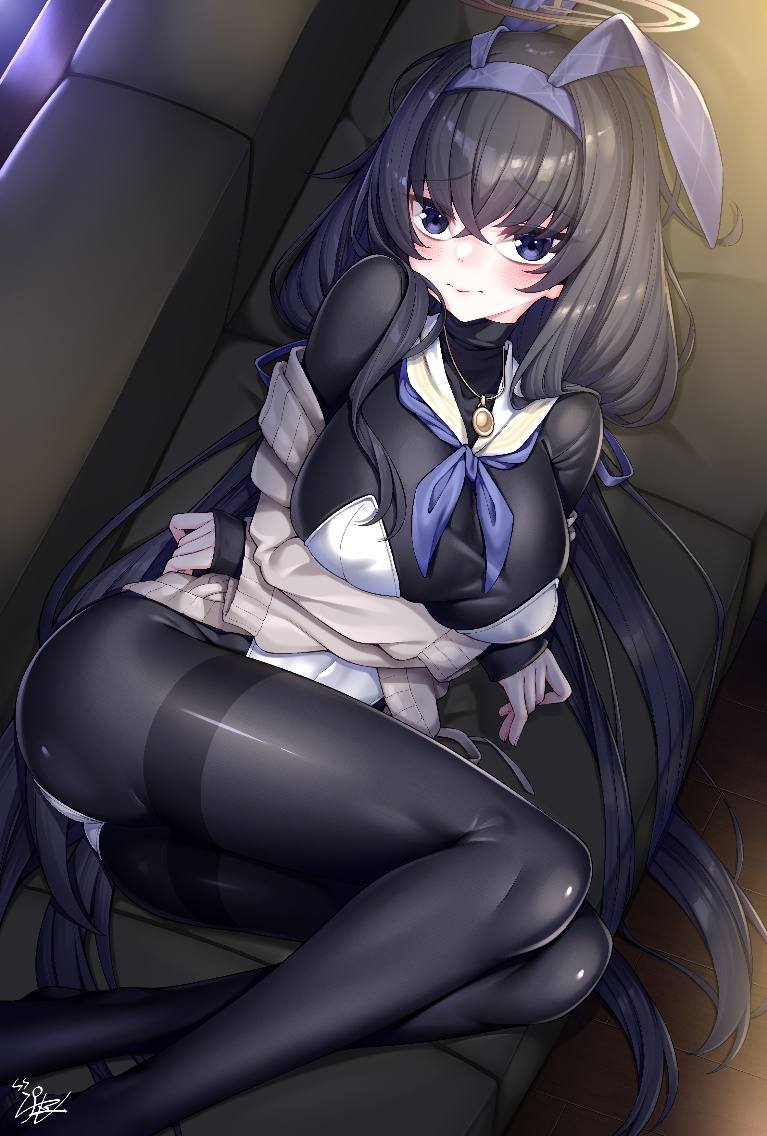 Result /files/04458_1girl_animal_ears_bangs_black_hair_black_pantyhose.png