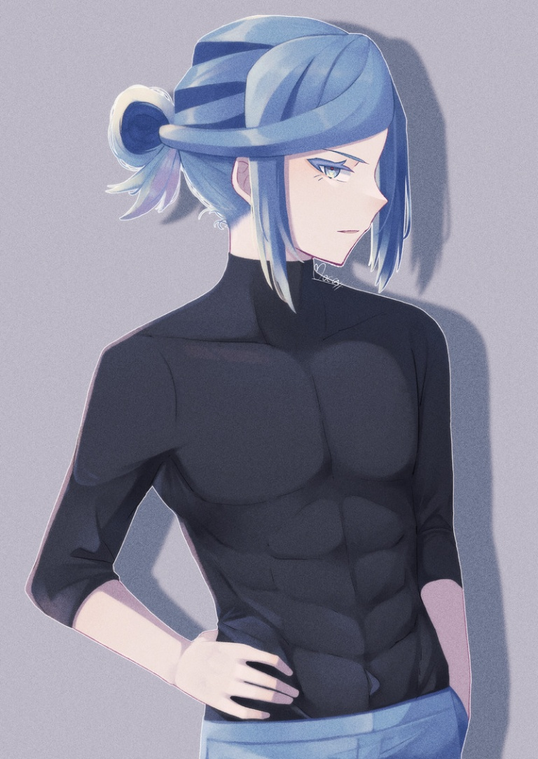 Result /files/19898_1boy_black_shirt_blue_eyes_blue_hair_covered_abs.png