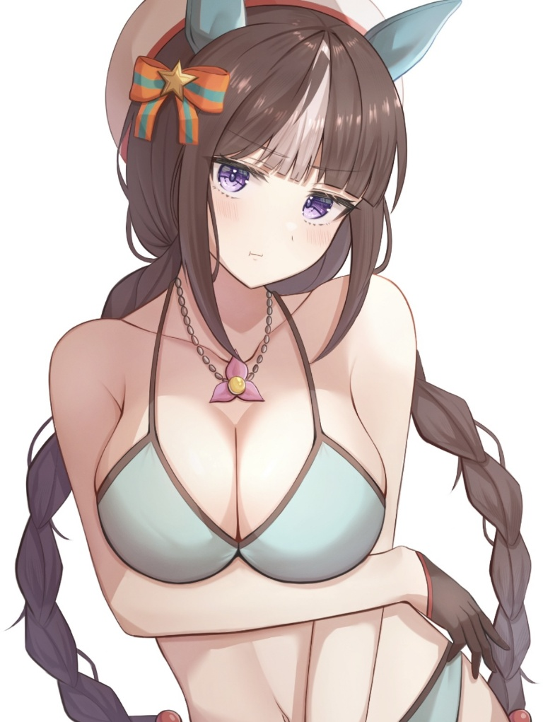 Result /files/20495_1girl__t_arm_under_breasts_beret_bikini.png