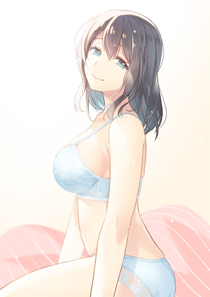 Result /files/13706_1girl_black_hair_blue_bra_blue_eyes_blue_panties.png