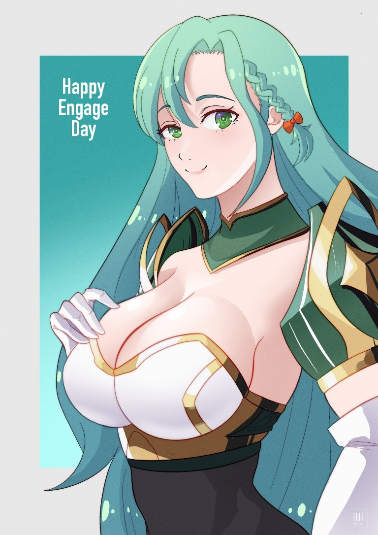 Result /files/11911_1girl_aqua_hair_armor_bangs_breasts.png