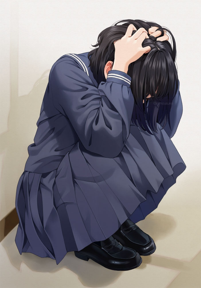 Result /files/12956_1girl_black_footwear_black_hair_blue_sailor_collar_blue_serafuku.png