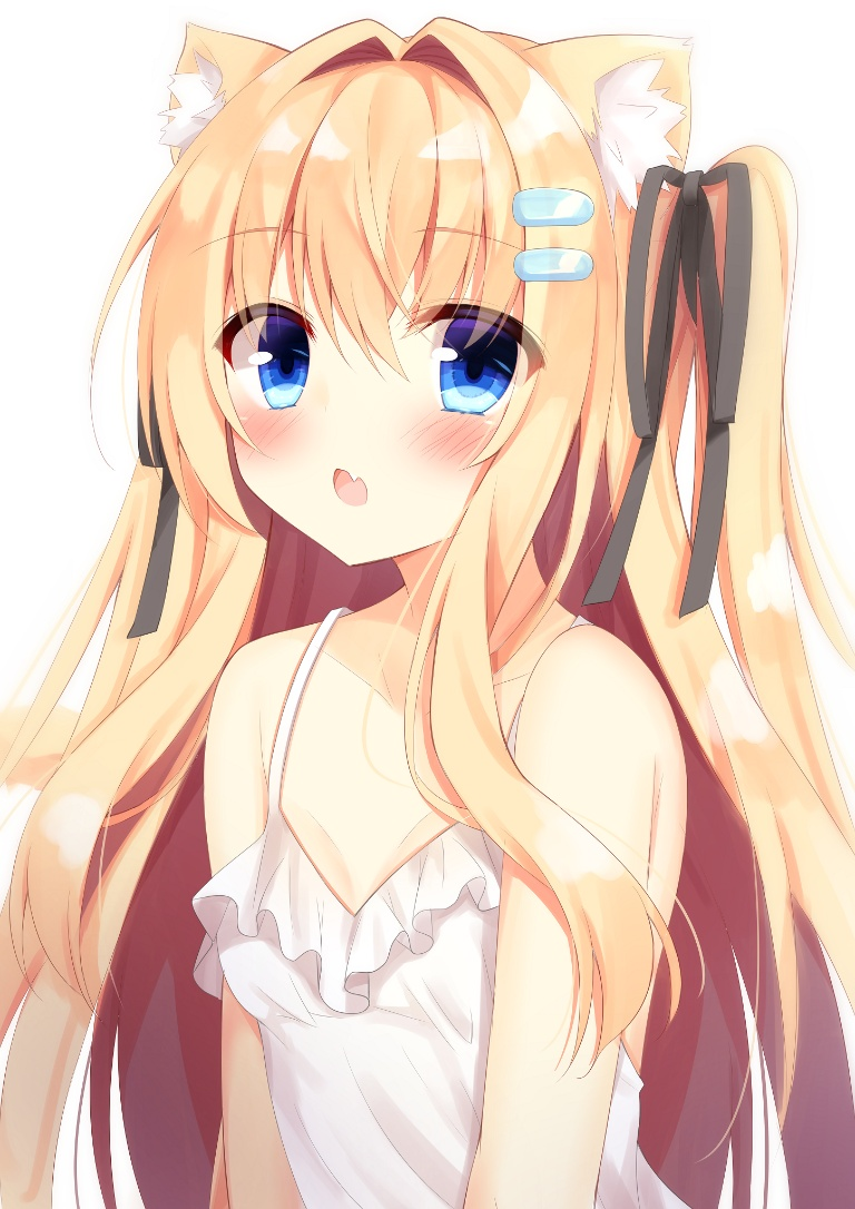 Result /files/04149_1girl_animal_ears_bare_shoulders_black_ribbon_blue_eyes.png