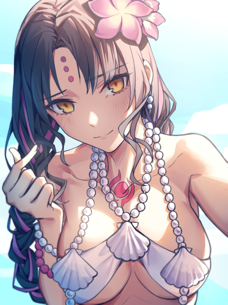 Result /files/00764_1girl_bangs_bikini_black_hair_blue_sky.png