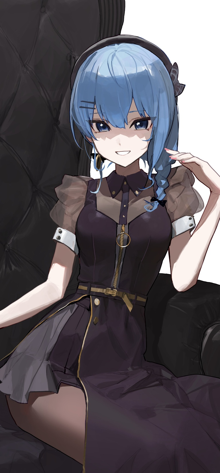 Result /files/11594_1girl_bangs_black_dress_black_headwear_blue_eyes.png