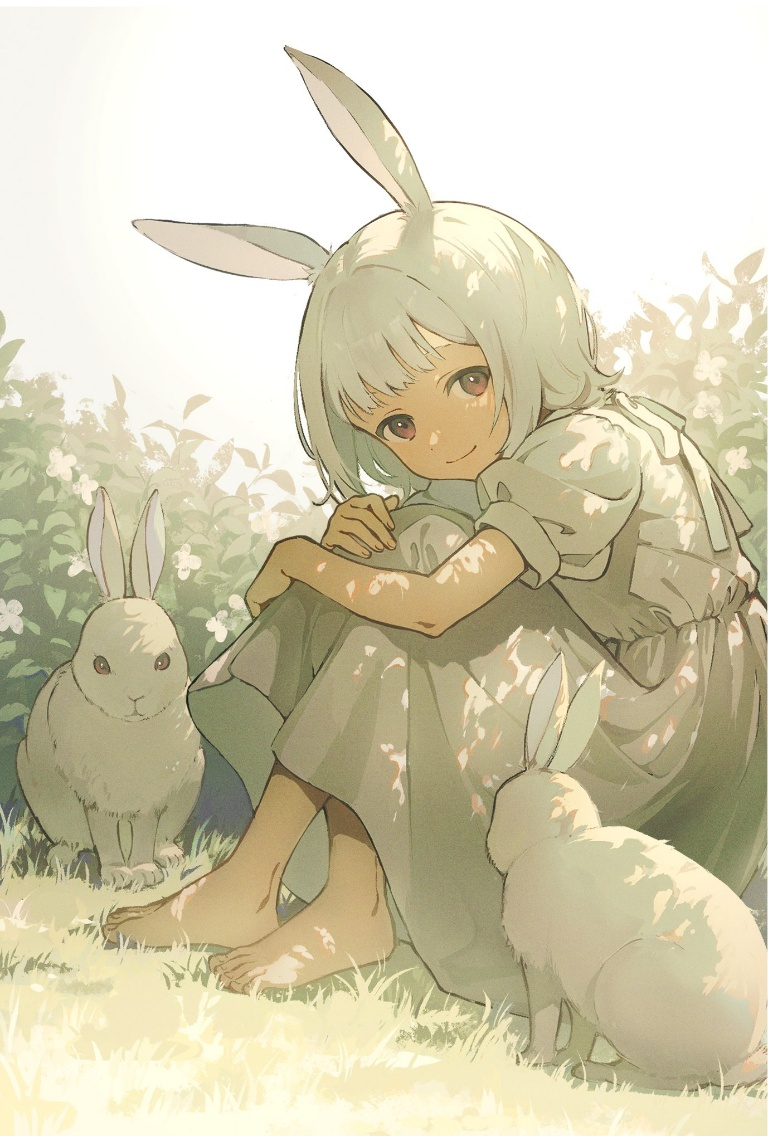 Result /files/11020_1girl_albino_animal_ears_bangs_barefoot.png