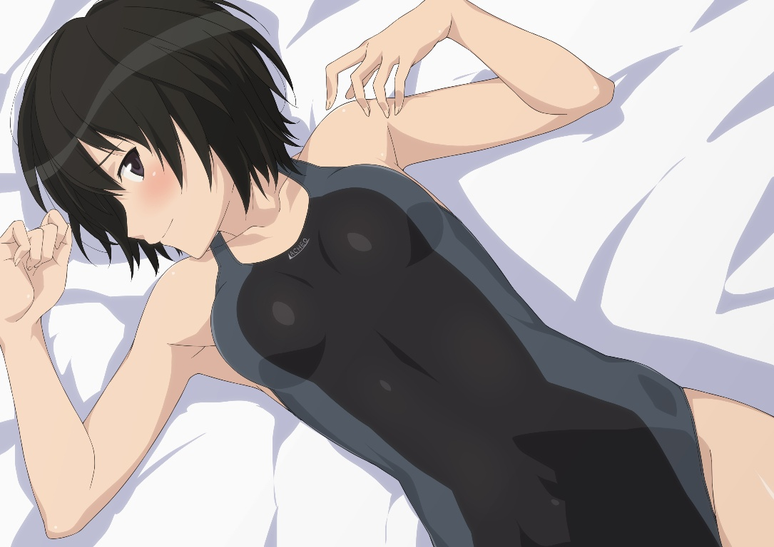 Result /files/18386_1girl_amagami_arms_up_bangs_bed_sheet.png