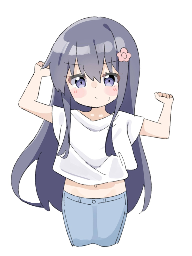 Result /files/13182_1girl_arm_up_bangs_black_hair_blue_skirt.png