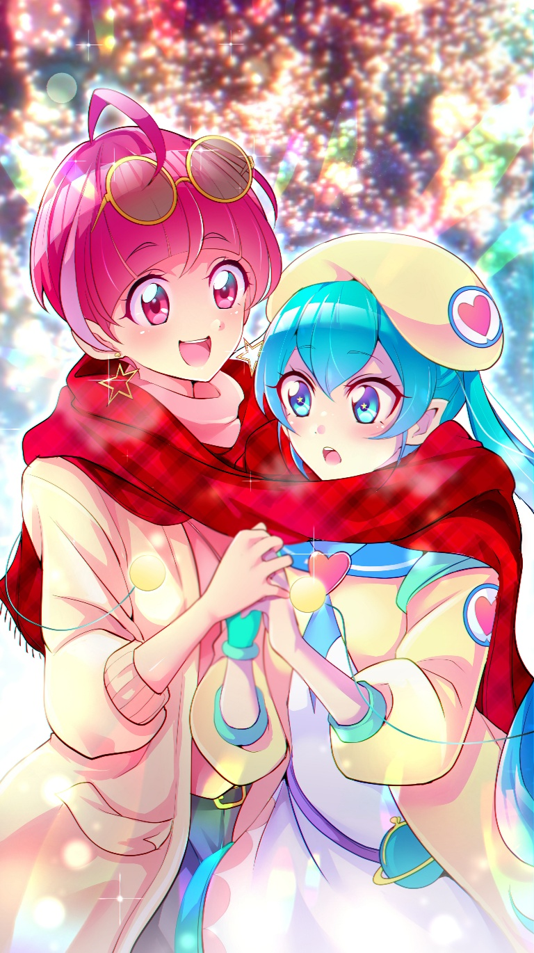 Result /files/01062_2girls_ahoge_blue_eyes_blue_hair_christmas.png