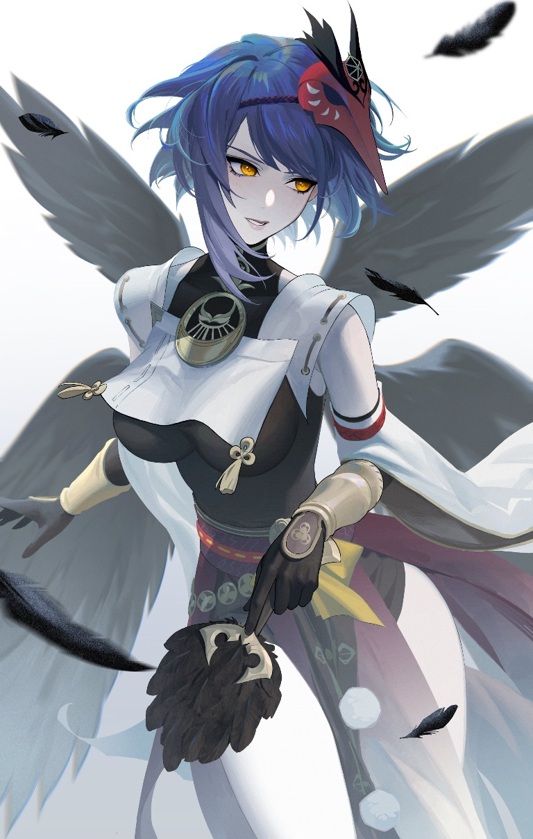 Result /files/14939_1girl_bangs_bird_mask_bird_wings_black_bodysuit.png