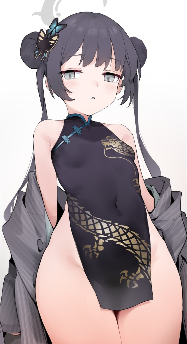 Result /files/02696_1girl_bare_shoulders_black_dress_black_hair_blue_archive.png