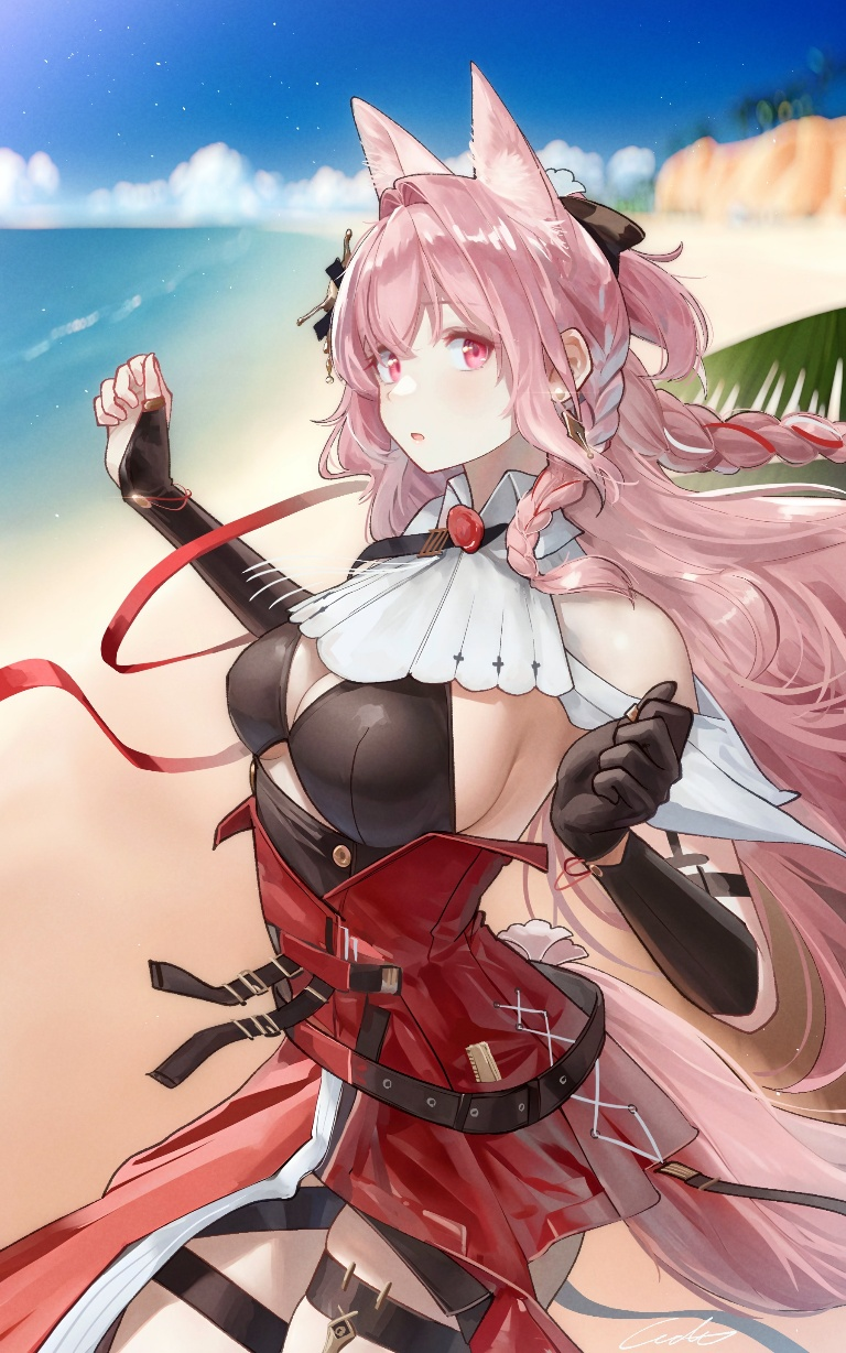 Result /files/16286_1girl_animal_ears_arknights_asymmetrical_gloves_beach.png